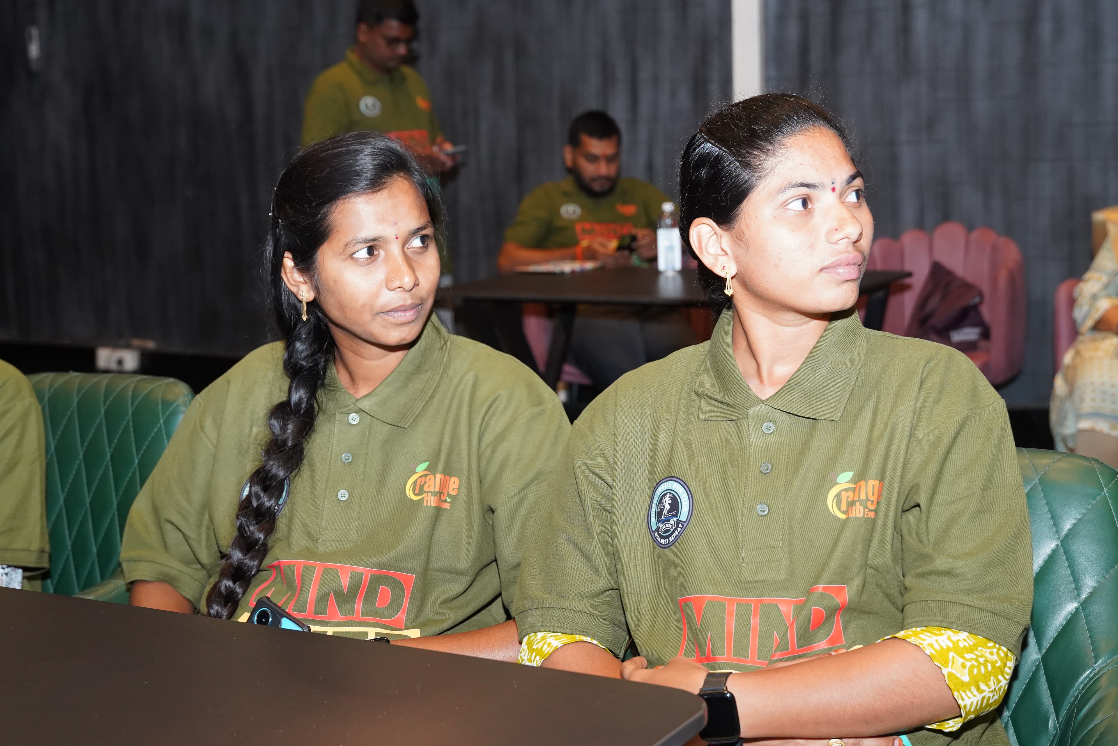 Volunteers supporting the Mind Over Miles initiative